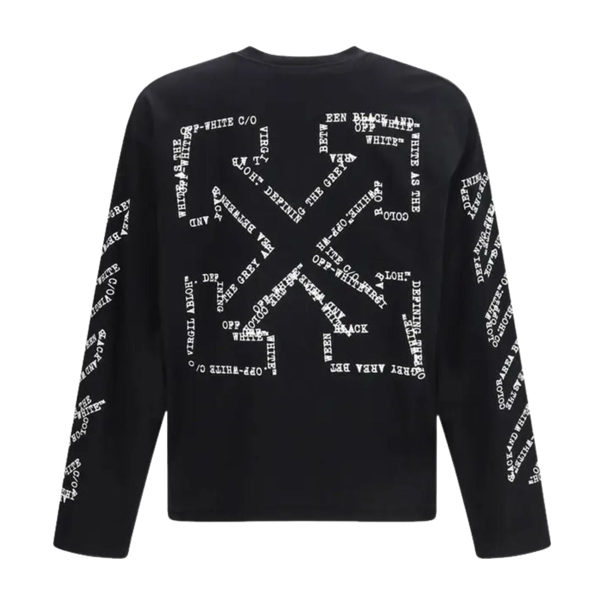 Off-White Type Arrow Diag Skate T-Shirt 'Black' 44MAB09CS26J002001