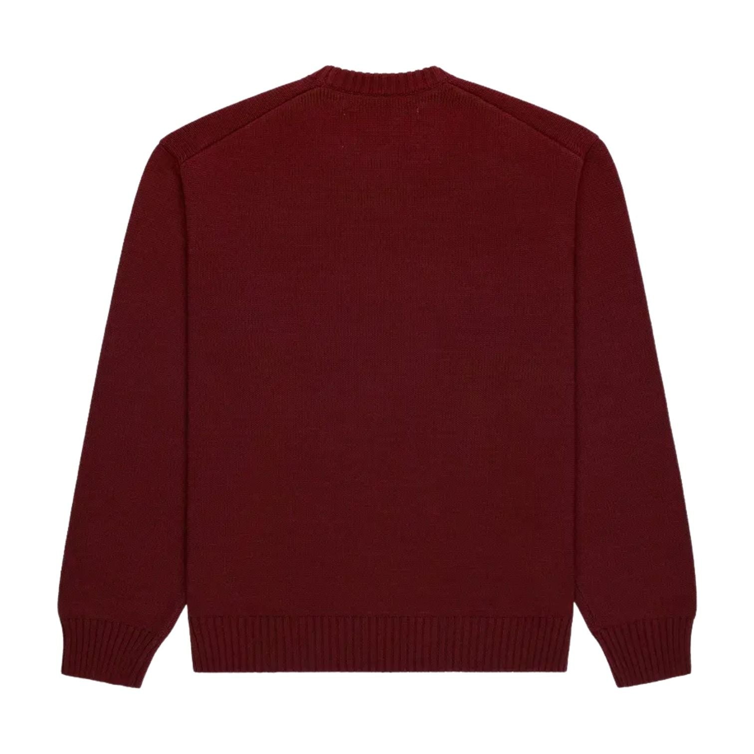 Sp5der 555ex Knit Sweater 'Cardinal' SW004FW25CAR
