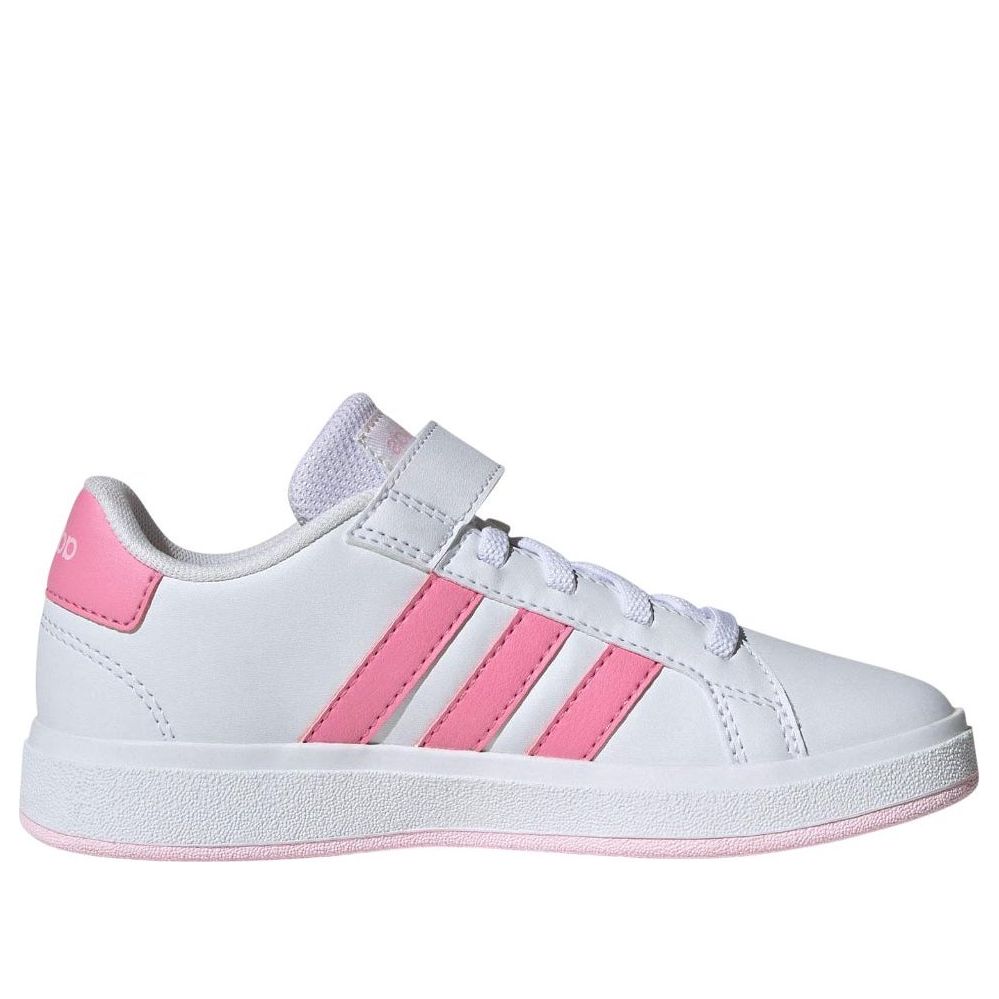 (PS) adidas Grand Court 'White Pink' ID0738