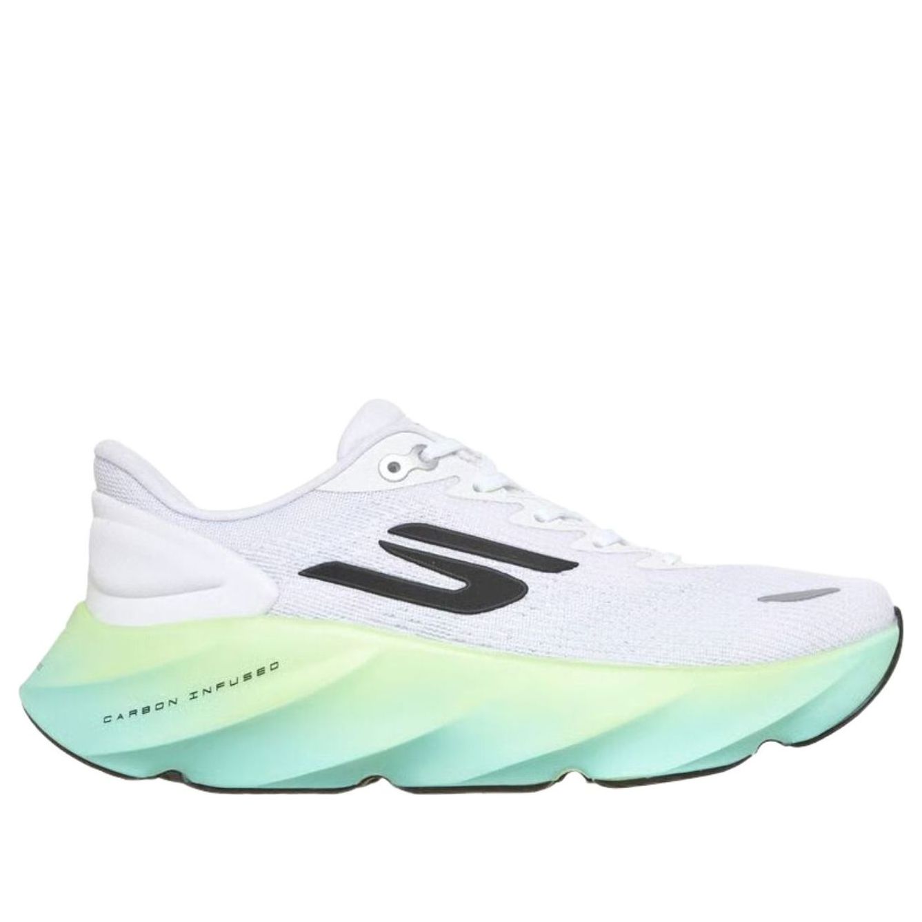 (WMNS) Skechers Aero Burst 'White Lime' 172210-WLM