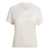 (WMNS) adidas AEROREADY Train Essentials 3-Stripes T-Shirt Asia Sizing 'Pink' IS4214