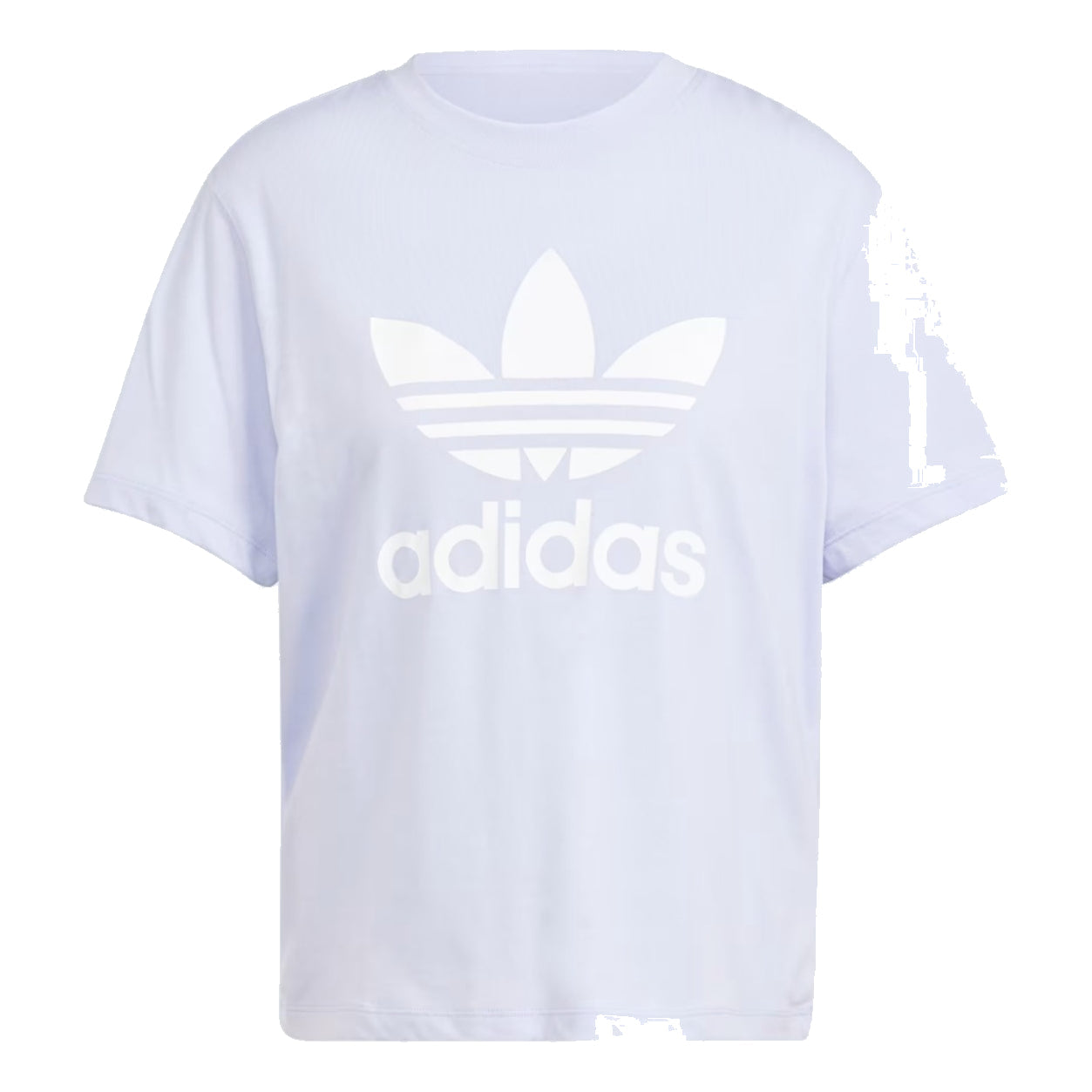 (WMNS) adidas Adicolor Trefoil Boxy T-Shirt 'Purple' IN8439