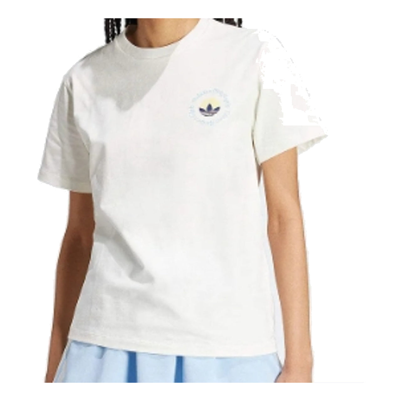 (WMNS) adidas originals Graphic T-Shirt 'White' IR7473