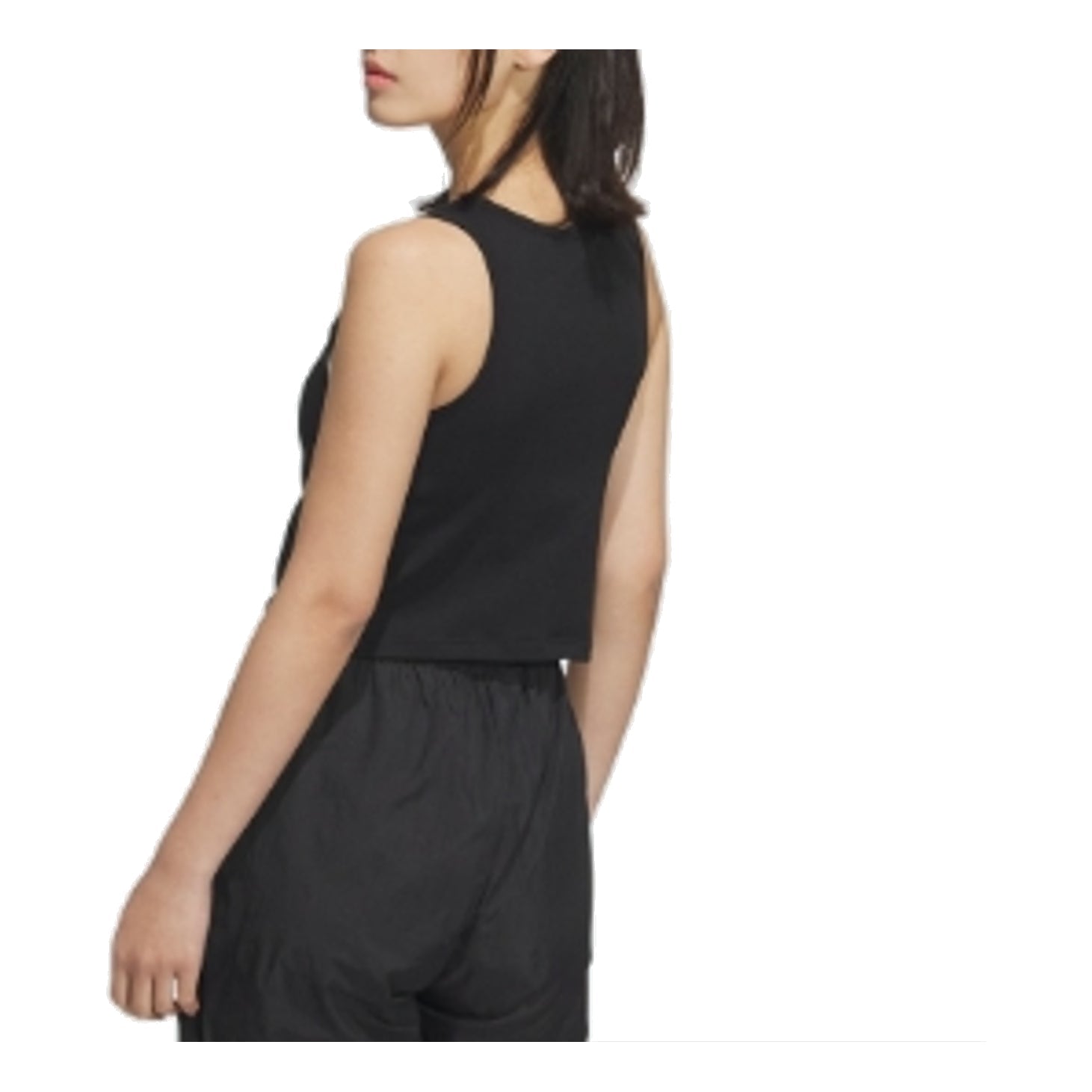 (WMNS) adidas originals 3-Stripes Padded Tank Top Asia Sizing 'Black White' JI6860