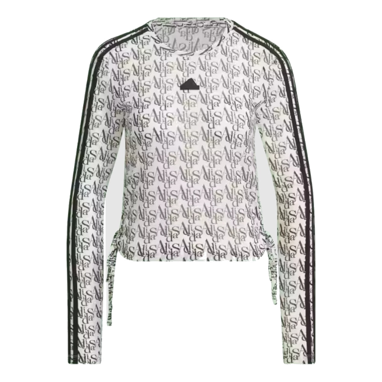(WMNS) adidas Dance Long Sleeve T-Shirt 'White Black' JI9791