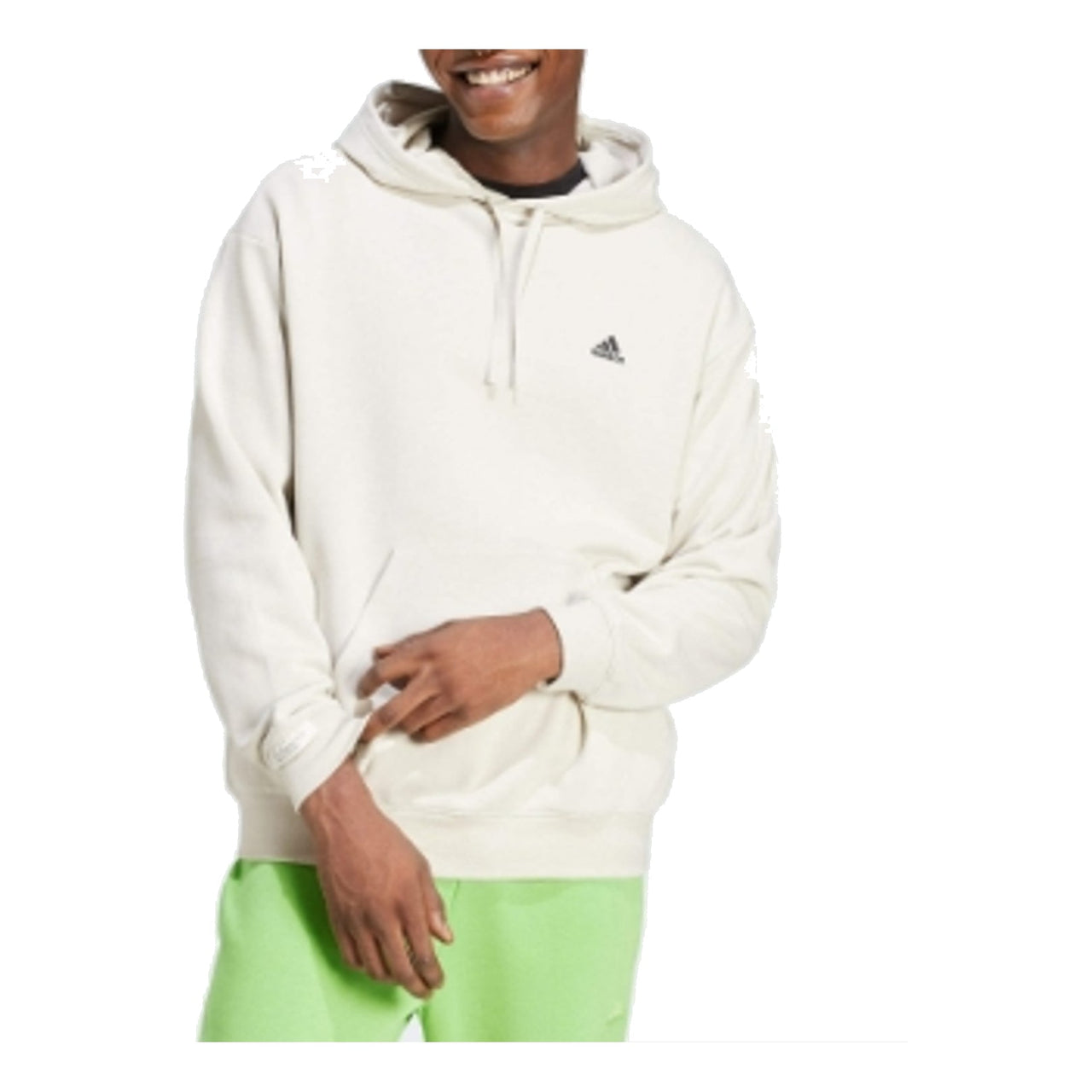 adidas Logo Sweat Hoodie 'Beige' IZ1457