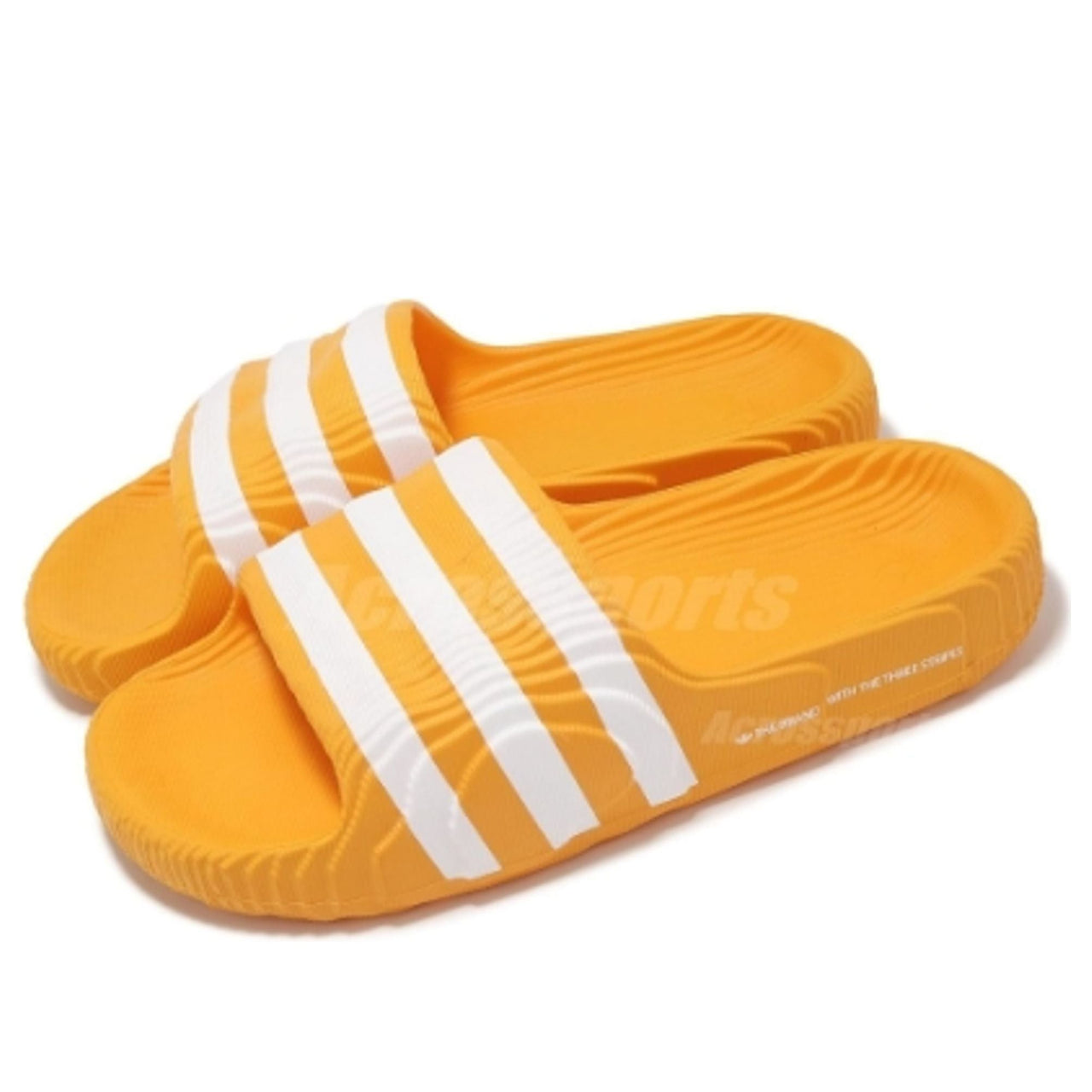 adidas Adilette 22 Slides 'Yellow White' IE9183
