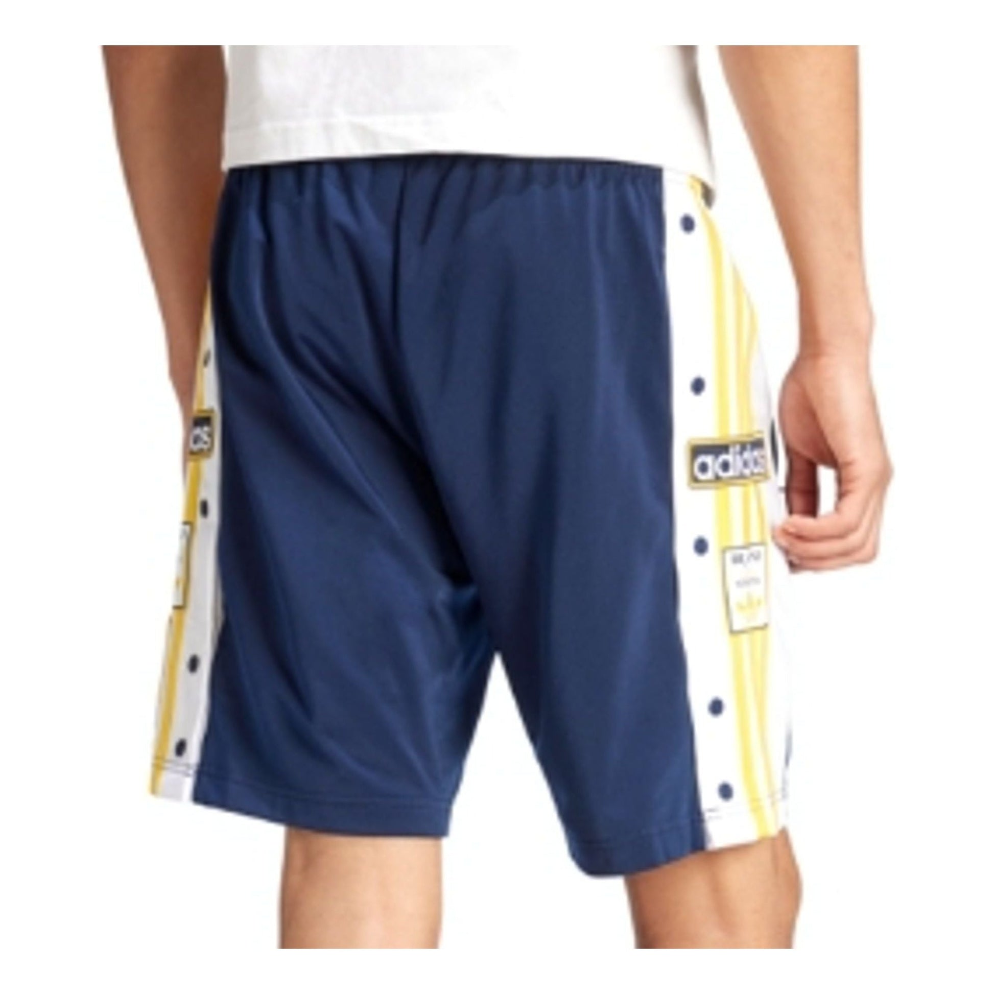 adidas originals Adicolor Adibreak Shorts Asia Sizing 'Navy White' IU2372