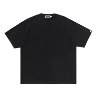 A Bathing Ape Garment Dye One Point Relaxed Fit T-Shirt 'Black' 1M30109306-BLACK