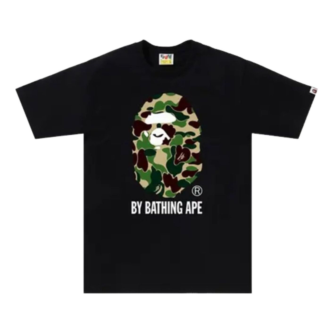A Bathing Ape ABC Camo T-Shirt 'Black Green' 1M30110005-BLACK-GREEN