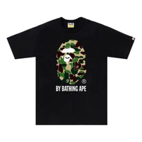 A Bathing Ape ABC Camo T-Shirt 'Black Green' 1M30110005-BLACK-GREEN