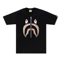 A Bathing Ape Glitter Shark T-Shirt 'Black' 1M30110029-BLACK