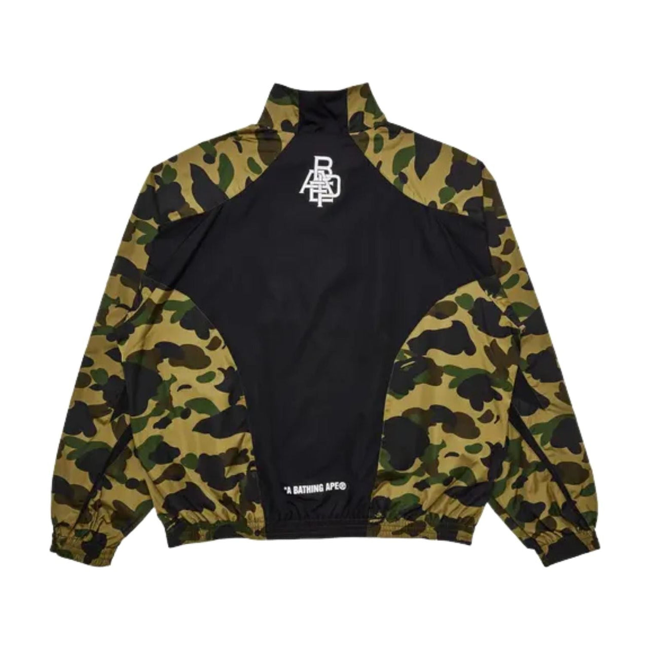A Bathing Ape 1st Camo Stand Collar Track Jacket 'Green' 1M30140312-GREEN