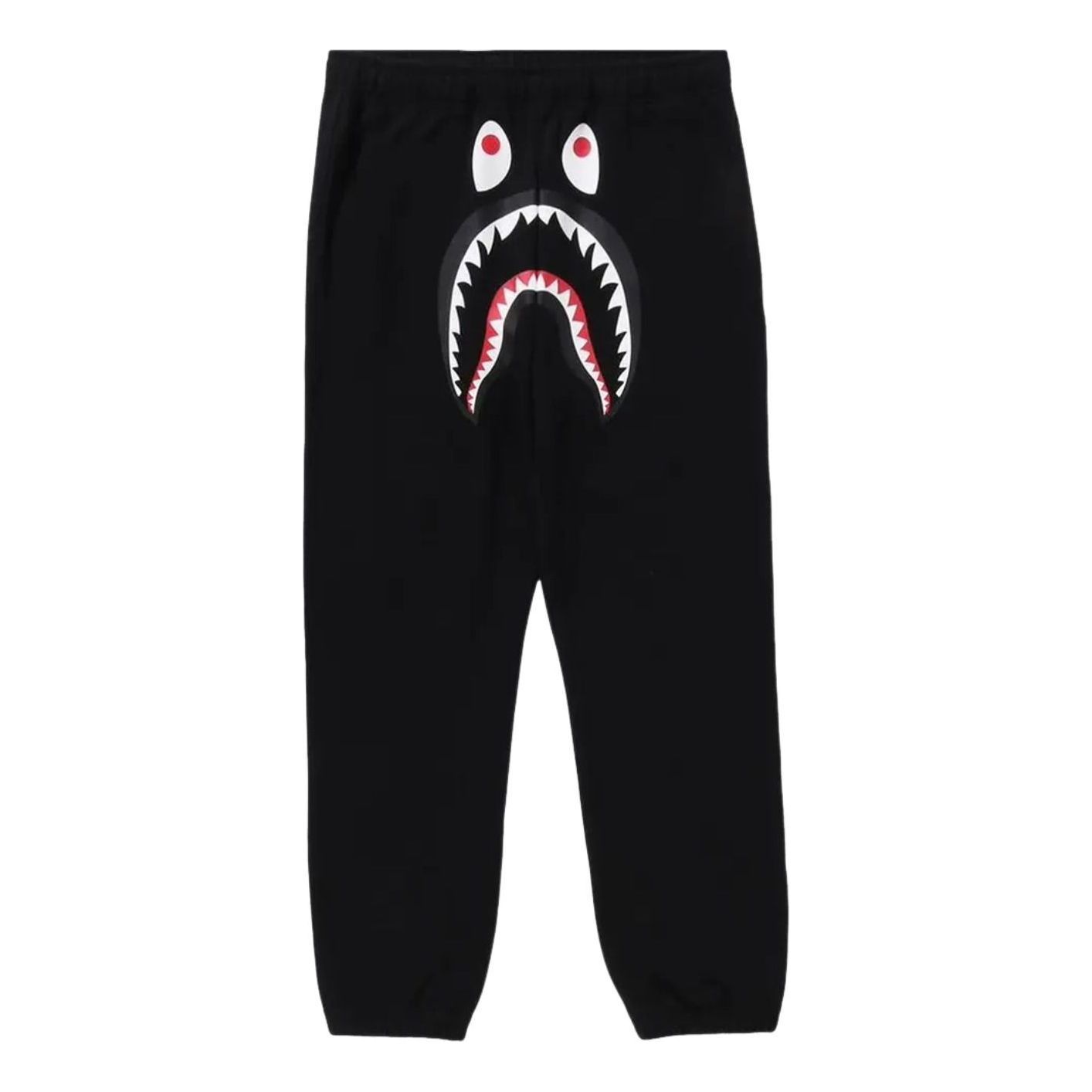 A Bathing Ape Shark Sweat Pants 'Black' 1M30152008-BLACK
