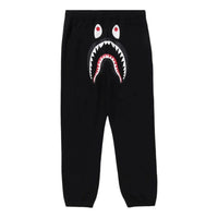 A Bathing Ape Shark Sweat Pants 'Black' 1M30152008-BLACK