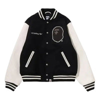 A Bathing Ape Univ Varsity Jacket 'Black' 1M30141003-BLACK