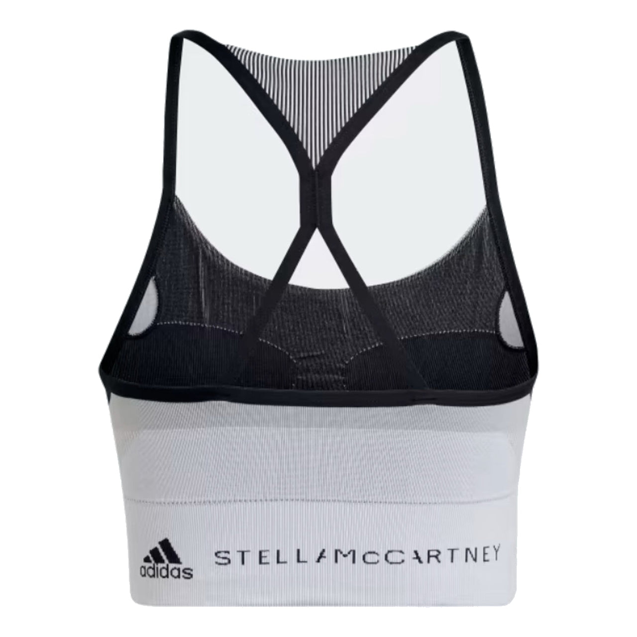 (WMNS) adidas by Stella McCartney TrueStrength Yoga Knit Light-Support Bra 'Black White' HM3883