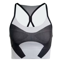 (WMNS) adidas by Stella McCartney TrueStrength Yoga Knit Light-Support Bra 'Black White' HM3883