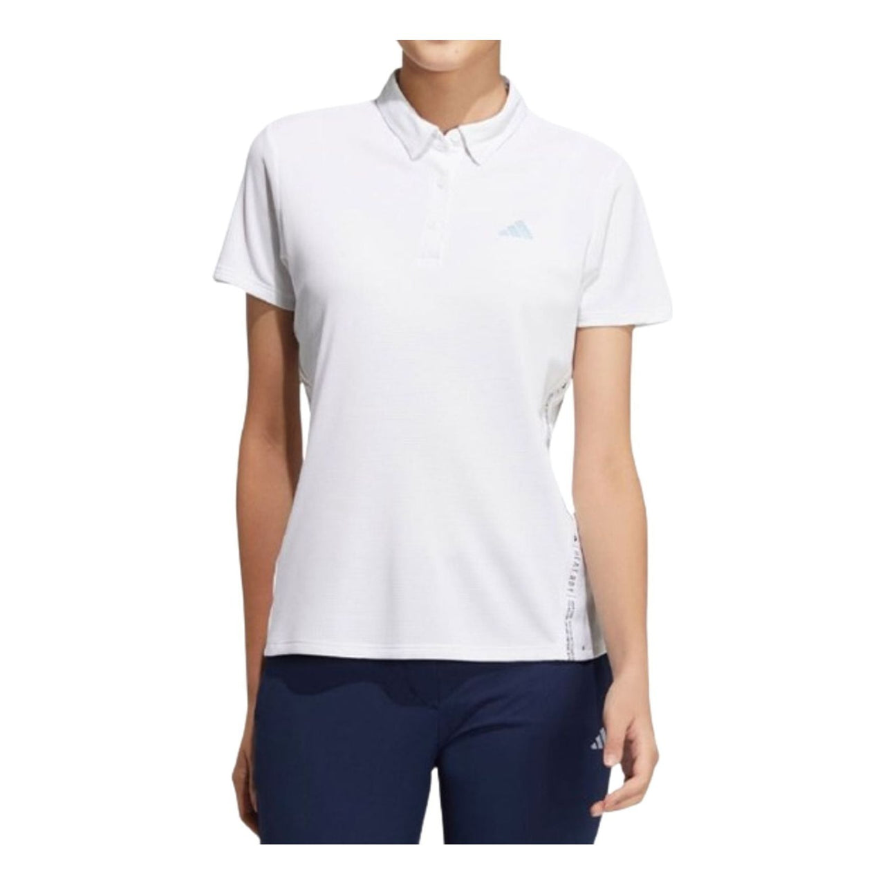 (WMNS) adidas HEAT.RDY Polo Shirt 'White' HT0036