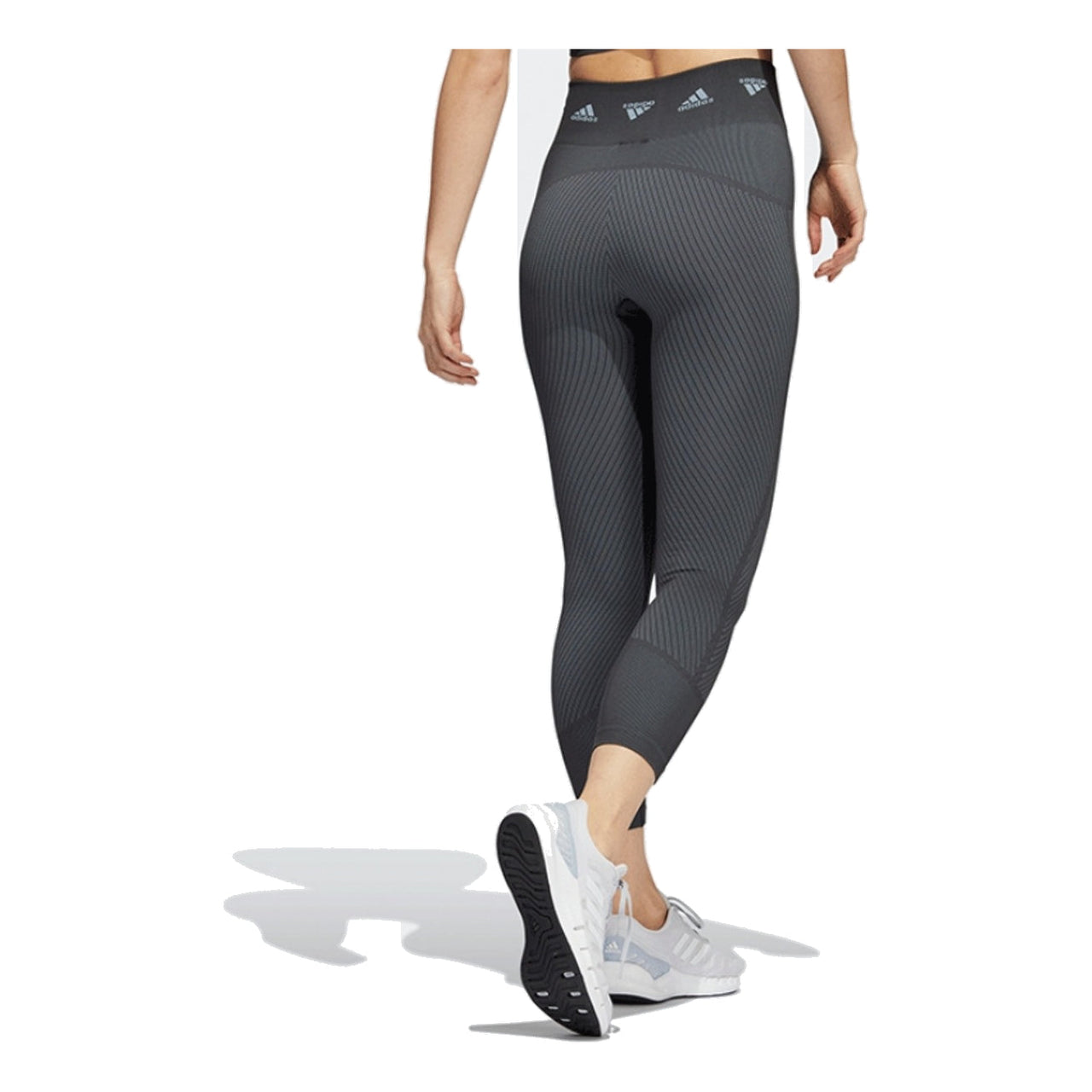 (WMNS) adidas AEROKNIT Training 7/8 Leggings 'Grey' HD1981