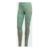 (WMNS) adidas by Stella McCartney TruePurpose Printed Training Legging 'Green Orange' HI6046