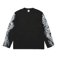 Palace Smoked Waffle Long-Sleeve 'Black' P30ES019