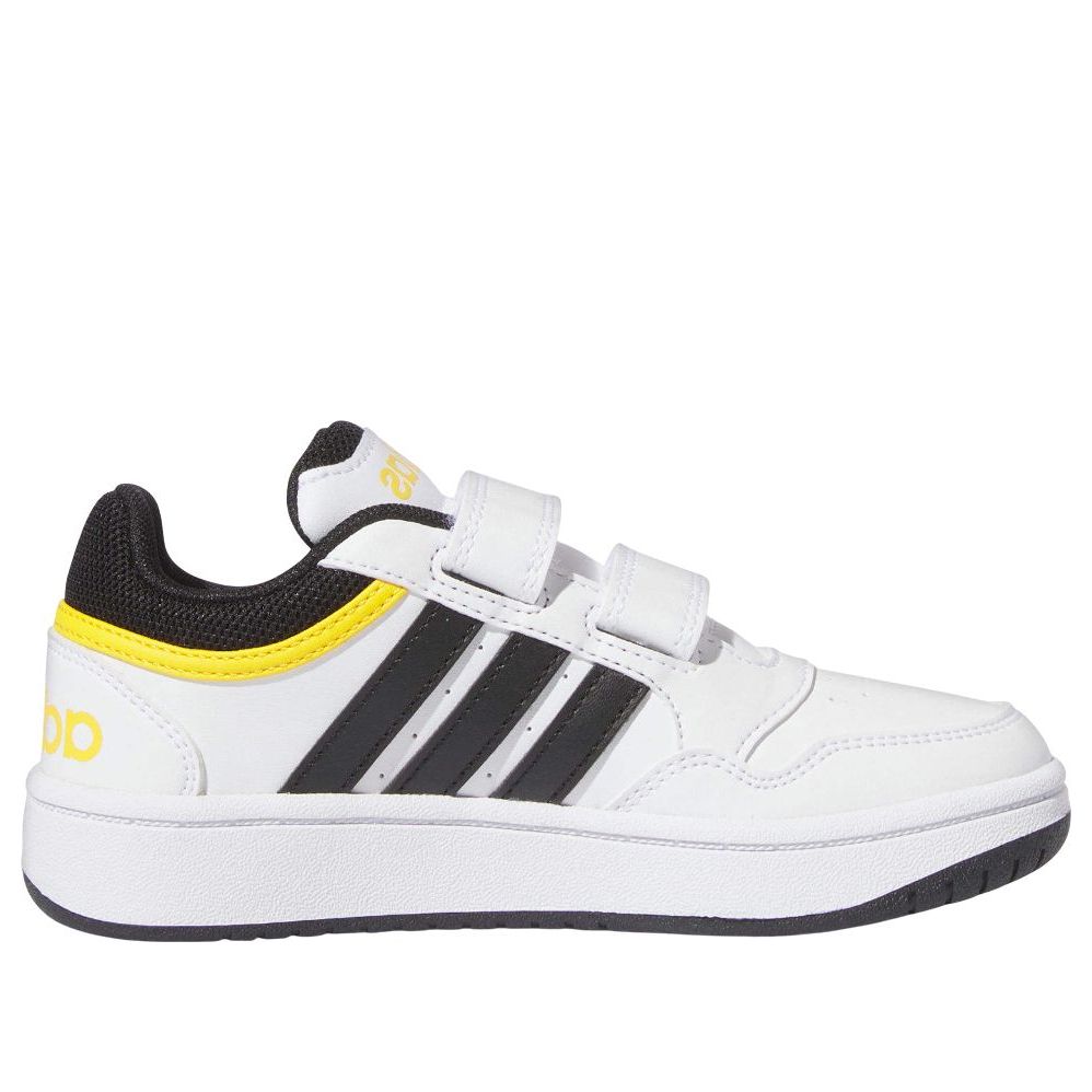 (PS) adidas Hoops Lifestyle 'White Black Yellow' IF5316