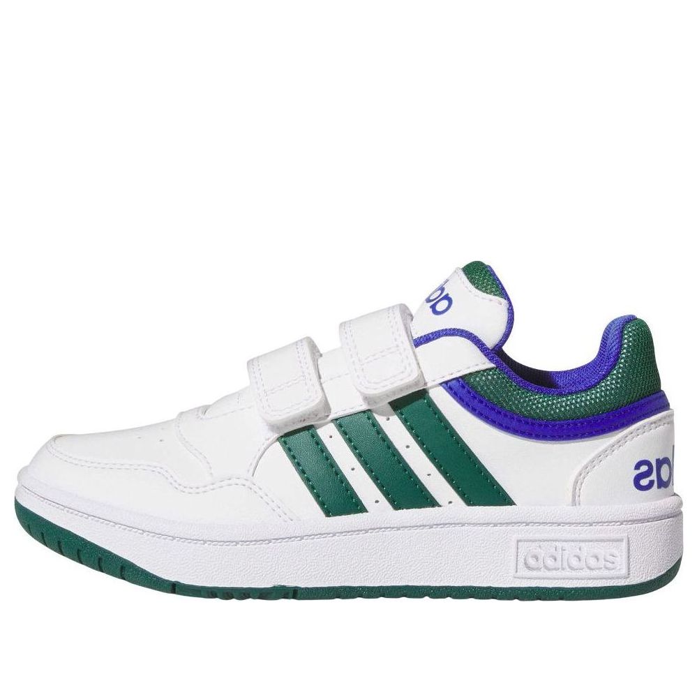 (PS) adidas Hoops Lifestyle 'White Green Purple' IH7896
