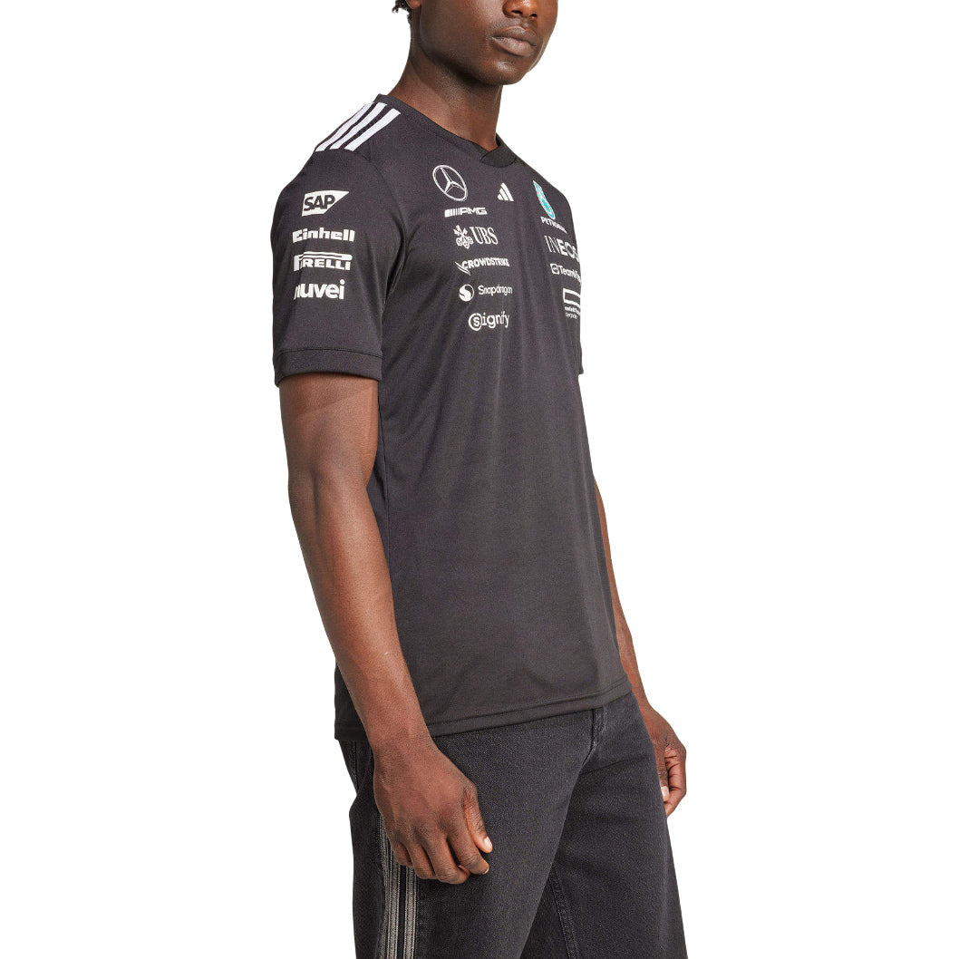 adidas Mercedes AMG Petronas Formula One Team Black Driver Jersey 'Black' JW5361
