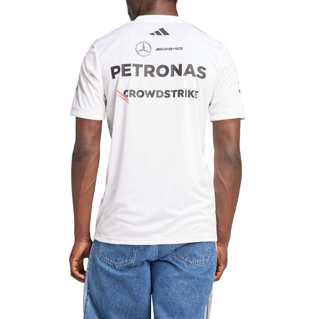 adidas Mercedes AMG Petronas Formula One Team White Driver Jersey 'White' JX5798