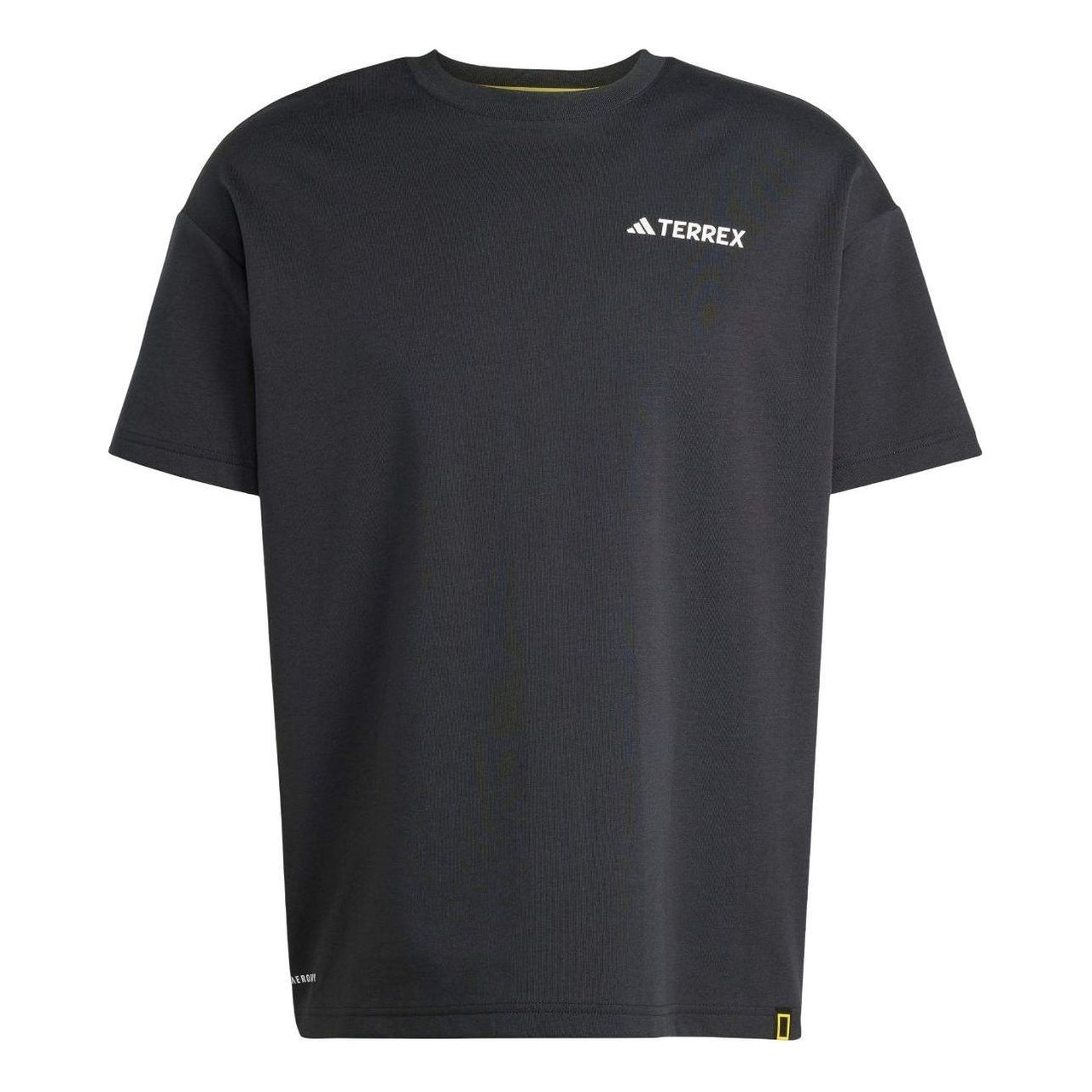 adidas x National Geographic Aeroready Graphic T-Shirt Asia Sizing 'Black' JD5957