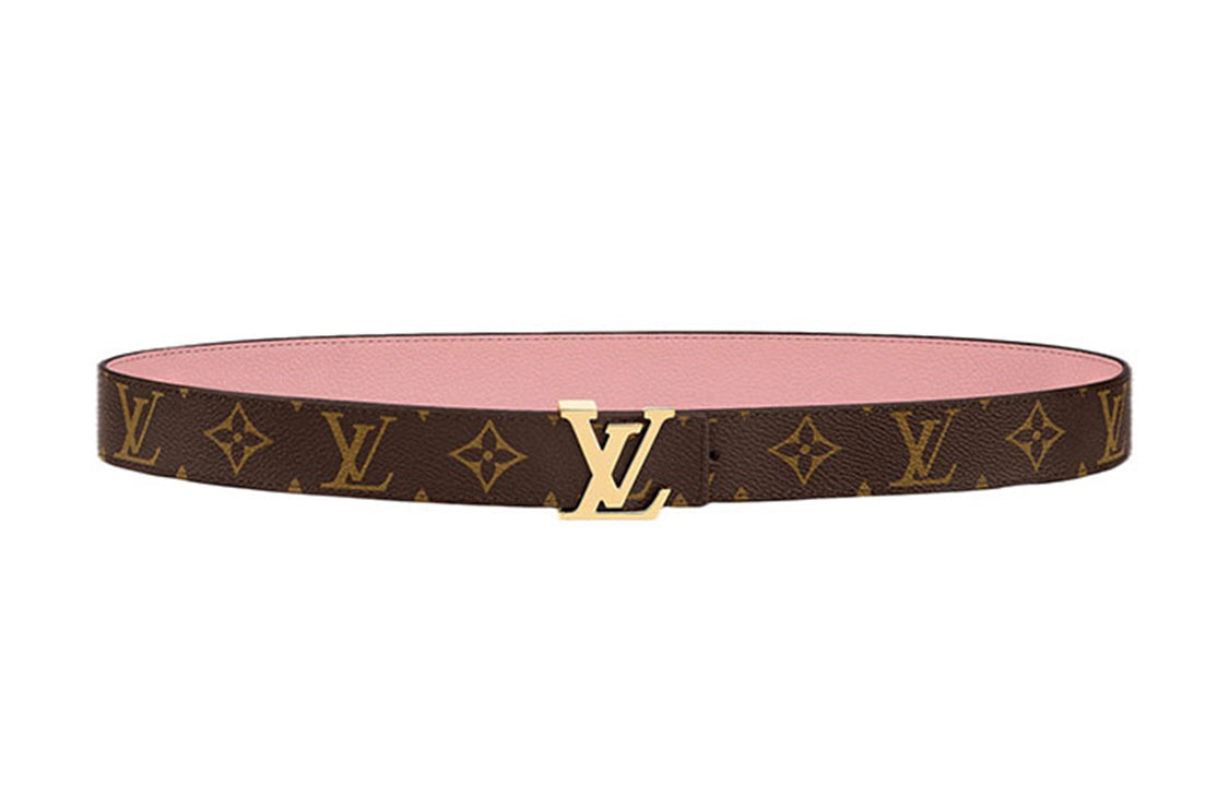 LOUIS VUITTON Belt Lv Initiales Reversible Monogram