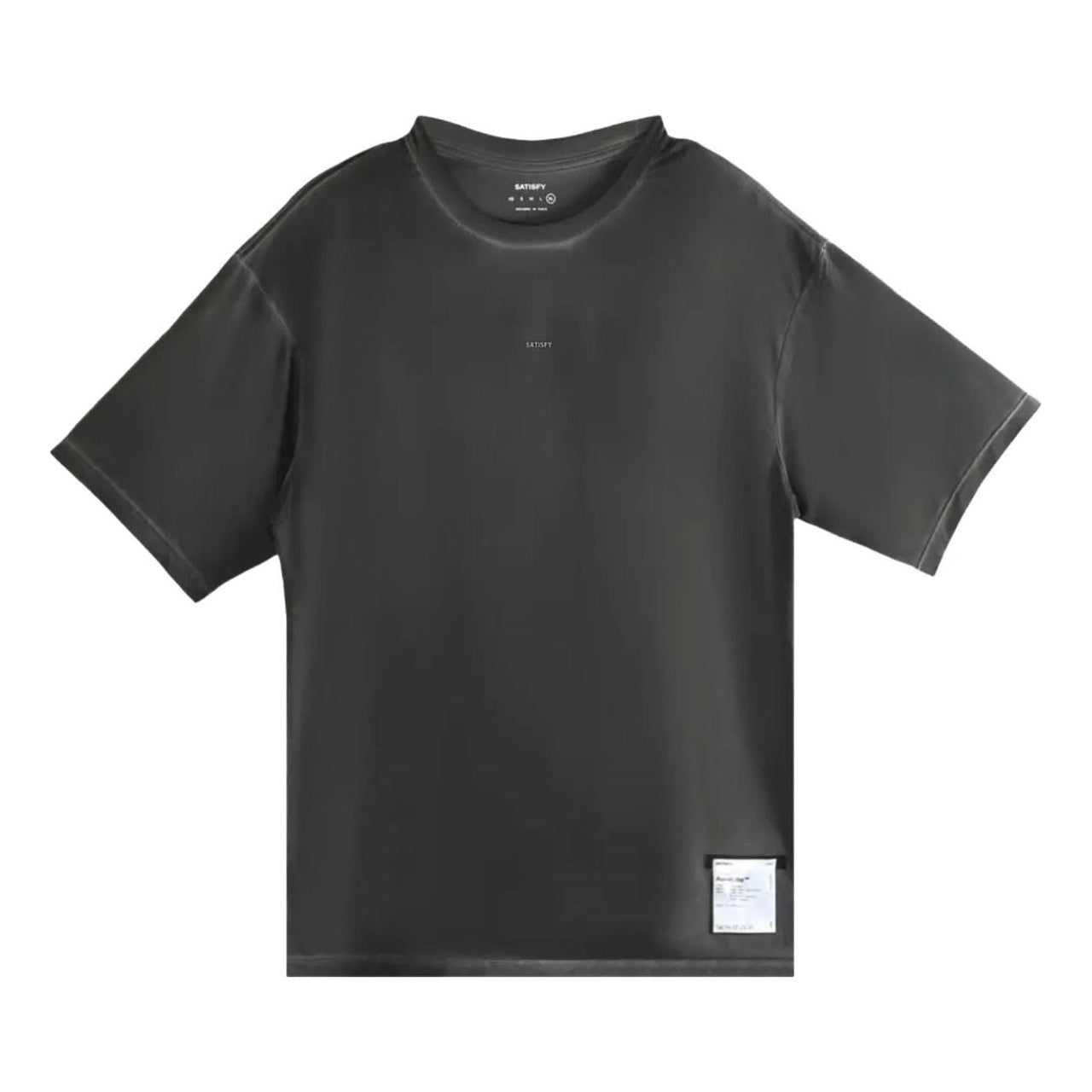 Satisfy Auralite T-Shirts 'Pigment Black' 11000-00D01-PB