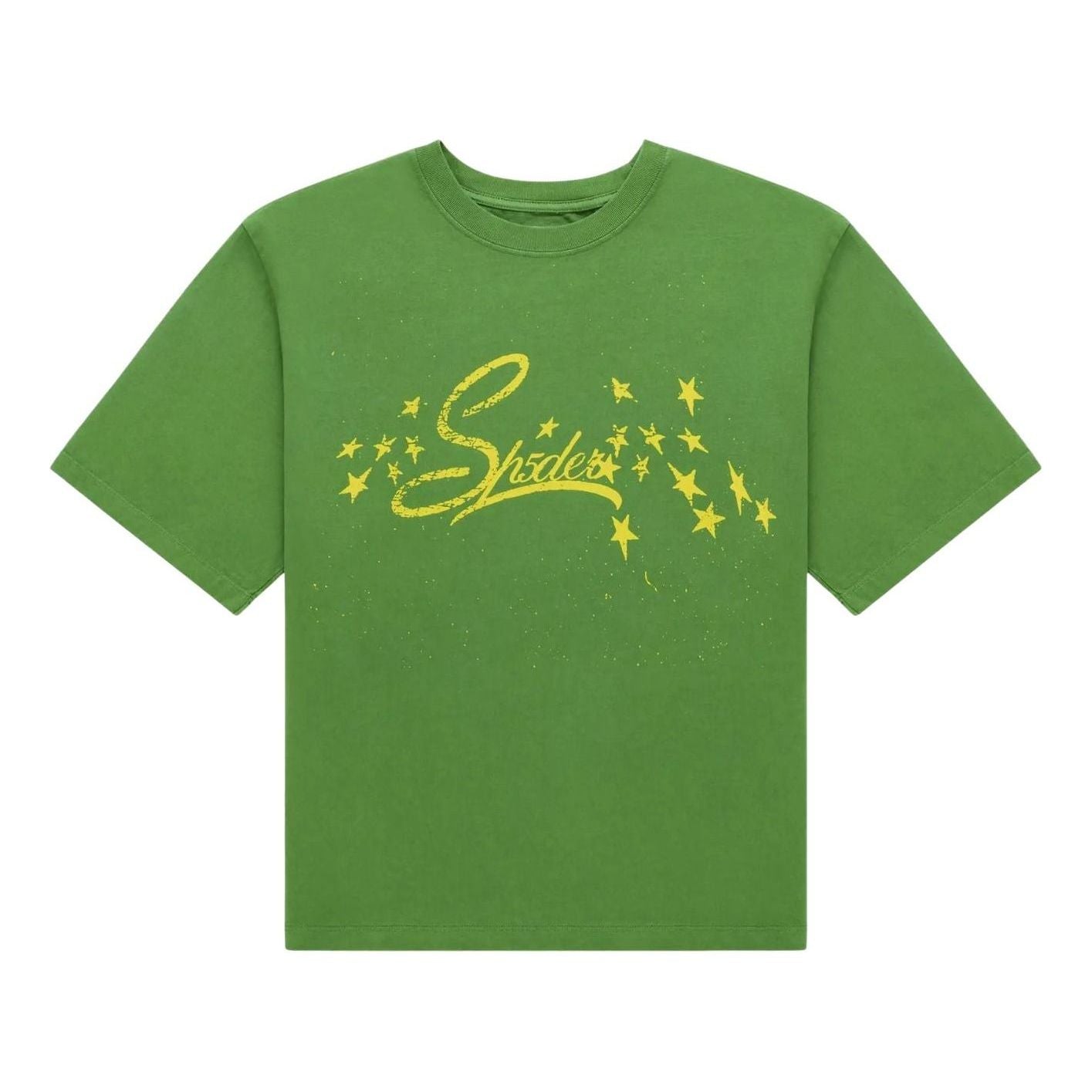 Sp5der Kelly Green Cuntry Spray T-Shirt 'Kelly Green' TE002SS26KGR