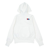 (WMNS) COMME des GARCONS PLAY FW25 x Invader Zipped Hoodie 'White' AZ-T333-051-3