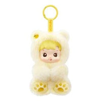 Pop Mart Hacipupu Gummy Bear Vinyl Plush Pendant 'Pineapple Flavor' PPMT-2506-0023-PAF