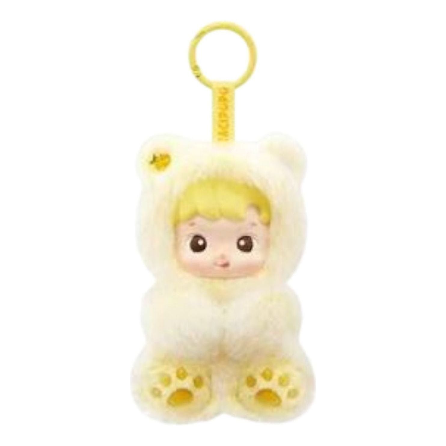 Pop Mart Hacipupu Gummy Bear Vinyl Plush Pendant 'Pineapple Flavor' PPMT-2506-0023-885329960