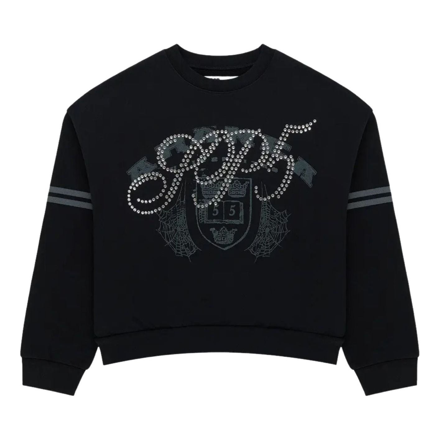 Sp5der Aranea Crewneck 'Black' ST039SS26BLK