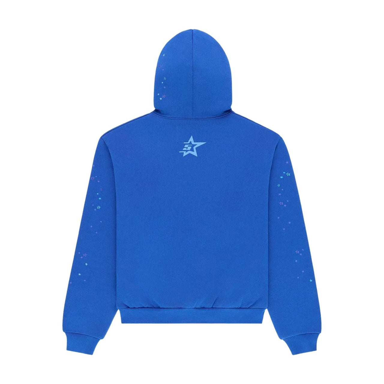 Sp5der Rhinestone Punk V2 Hoodie 'Blue' ST041SS26BLU