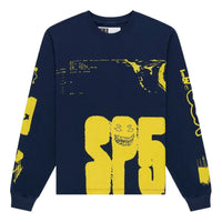 Sp5der X-Ray Long-Sleeve T-Shirt 'Navy' TE044SS26NVY