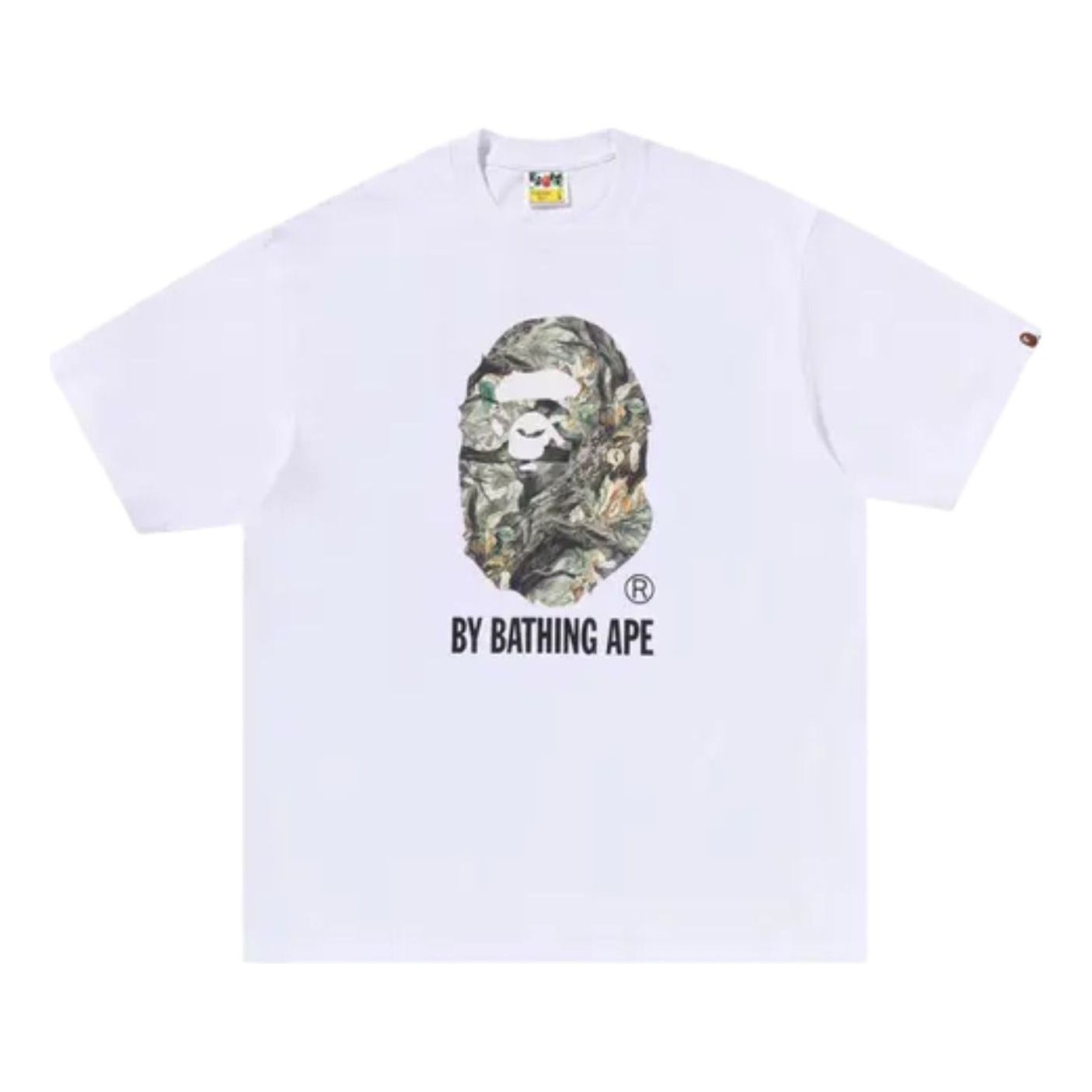 A Bathing Ape Tree Edge Camo Relaxed Fit T-Shirt 'White' 1L80-110-304-WHITE
