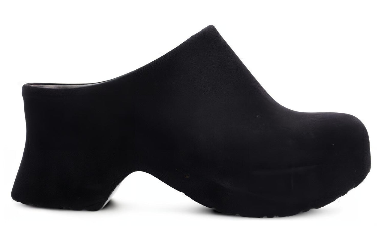 LOEWE Rubber Sole Wrap-toe Slippers Women's Black