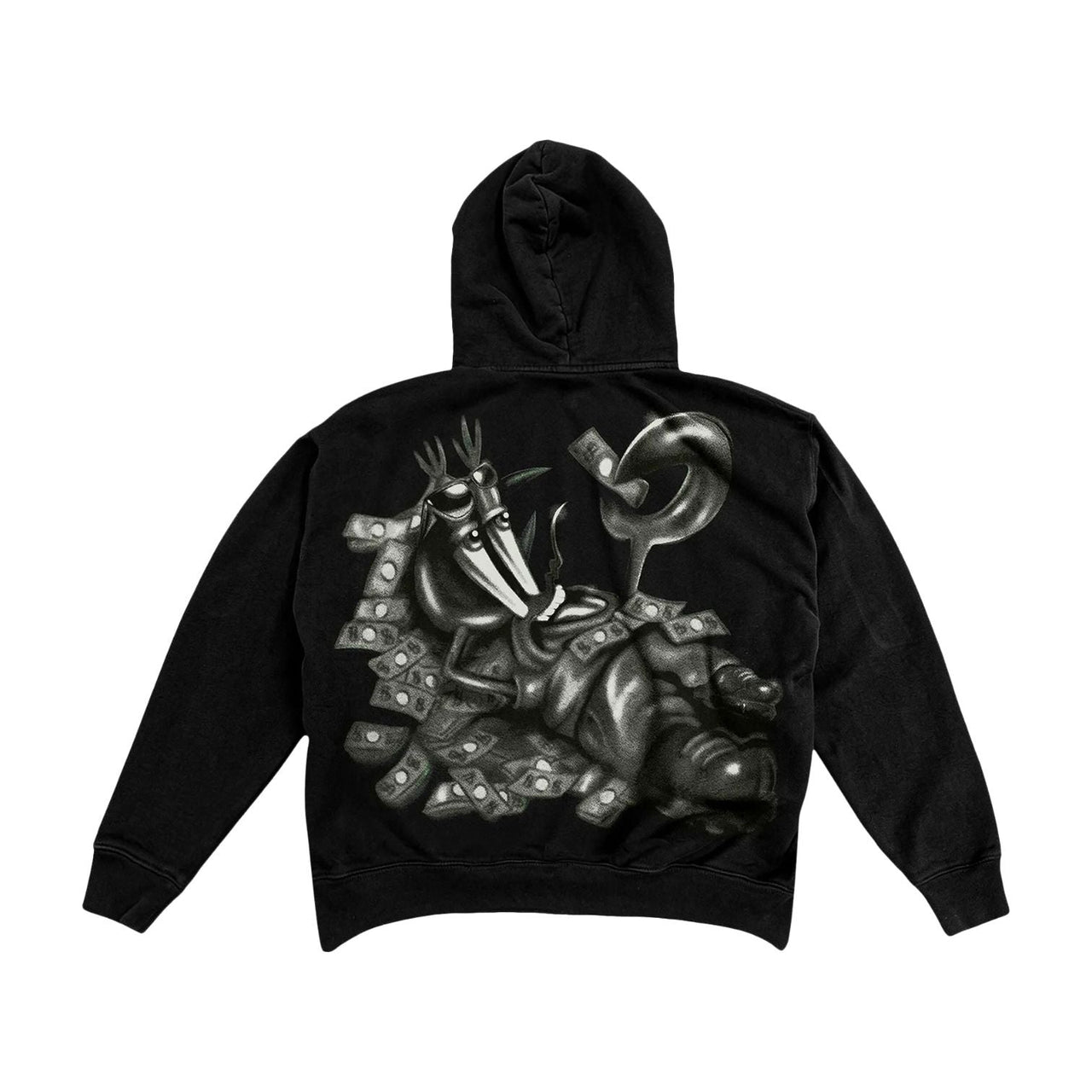 Cactus Jack by Travis Scott x Spongebob Legal Tender Zip Hoodie 'Black' 01945-10004CJBTSX-BLAC