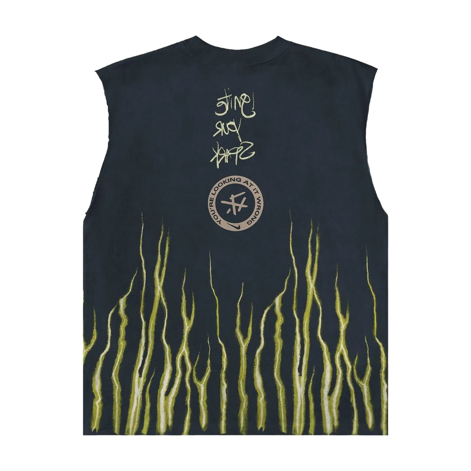 Cactus Jack by Travis Scott x Nike T-Rexx Ignite Your Spark Sleeveless T-Shirt 'Black' 01945-10004CJBTSX-BLAC-231