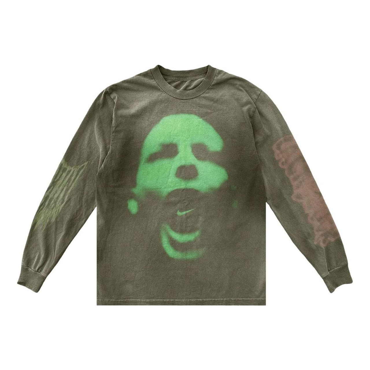 Cactus Jack by Travis Scott x Nike T-Rexx Logo Long-Sleeve T-Shirt 'Green' 01945-10004CJBTSX-GREE-556