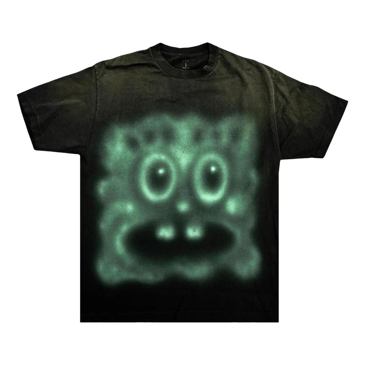 Cactus Jack by Travis Scott x Spongebob Krabby Patty T-Shirt 'Black' 01945-10004CJBTSX-BLAC-210