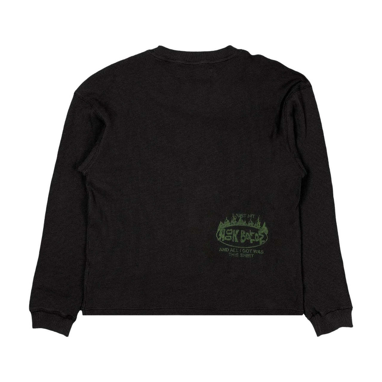 Cactus Jack by Travis Scott x Spongebob Rock Bottom Thermal Long-Sleeve 'Black' 01945-10004CJBTSX-BLAC-066