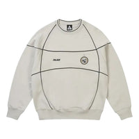 Palace Pro Team Piped Crew 'Concrete Grey' P30CS010