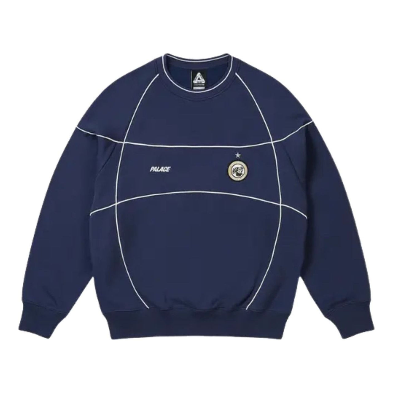 Palace Pro Team Piped Crew 'Navy' P30CS008