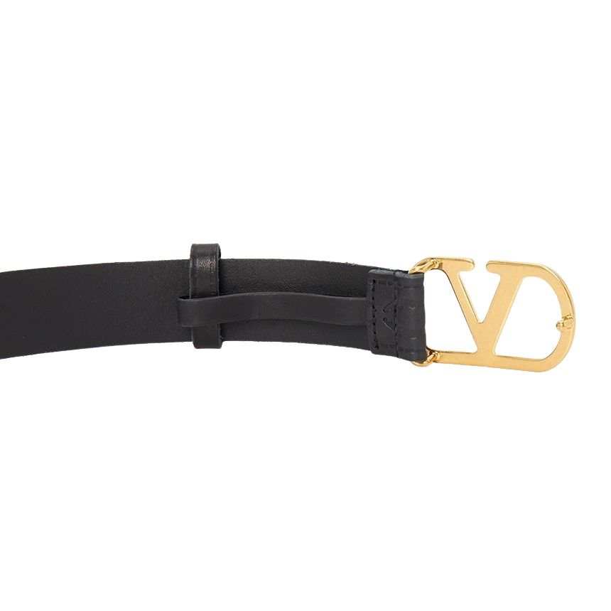 Valentino FW25 V-Logo Signature Belt 'Black' T0SM3ZIM0NO